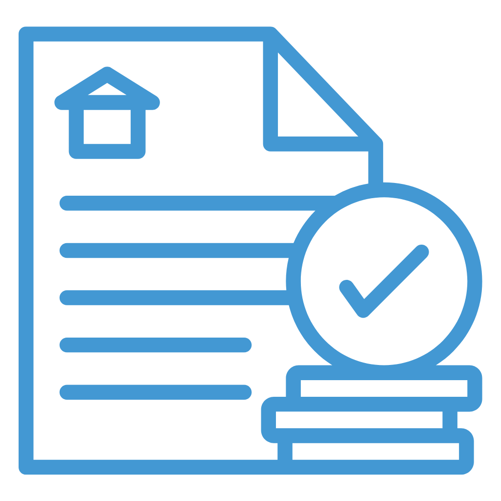 mortgage paperwork icon